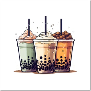 Life is short, drink the boba Posters and Art